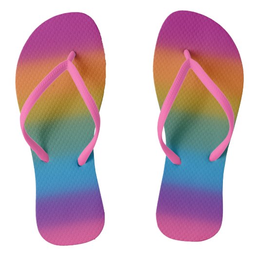 レインボーストライプビーチサンダル ビーチサンダル (ソール)
