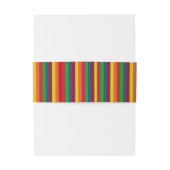 レインボーストライプ保クリエイティブCALM 招待状ベリーバンド (裏面例)