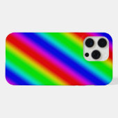 レインボーストライプ - パターン iPhoneケース (裏面横)