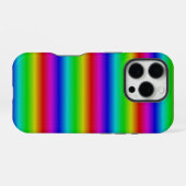 レインボーストライプ - パターン iPhoneケース (裏面横)