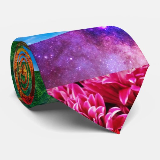 レインボーストライプ- collage ネクタイ (ロール)