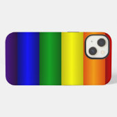 レインボーストライプ iPhoneケース (裏面横)