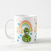 レインボースネークマグ コーヒーマグカップ (左)
