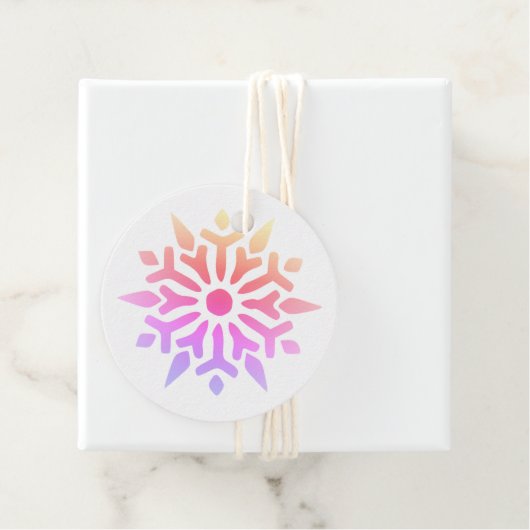 レインボースノーフレーク フェイバータグ (インサイチュ)