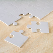 レインボースパイラルアイ抽象芸術催眠幻想的 ジグソーパズル (側面)