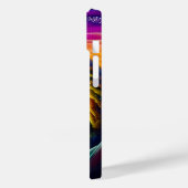 レインボースパイラルアウト Case-Mate iPhoneケース (裏面 / 左)