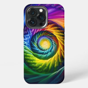 レインボースパイラルアウト iPhone 13 PROケース