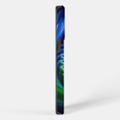 レインボースパイラルアウト iPhoneケース (右側面)