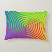 レインボースパイラルアクセント枕 アクセントクッション (裏面)