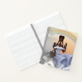 レインボースパイラルノート ノートブック (内部)