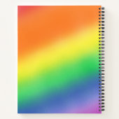 レインボースパイラルノート ノートブック (裏面)