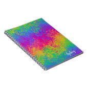 レインボースパイラルフォトノートブック ノートブック (右側)