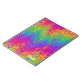 レインボースパイラルフォトノートブック ノートブック (左側)