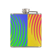 レインボースパイラルフラスコ フラスク (裏面)