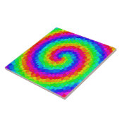 レインボースパイラルモザイクタイル タイル (側面)
