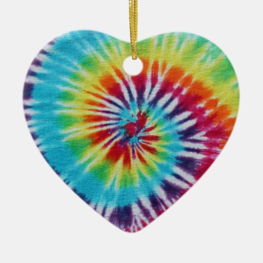 レインボースパイラル2面 セラミックオーナメント (正面)