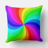 レインボースパイラル クッション (裏面)