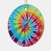 レインボースパイラル セラミックオーナメント (左)