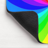 レインボースパイラル マウスパッド (コーナー)