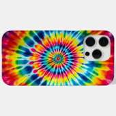 レインボースパイラルTie-Dye Case-Mate iPhoneケース (裏面 (横))