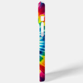 レインボースパイラルTie-Dye Case-Mate iPhoneケース (裏面 / 左)