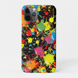 レインボースプラッシュペイントドロップPD iPhone 11 PROケース