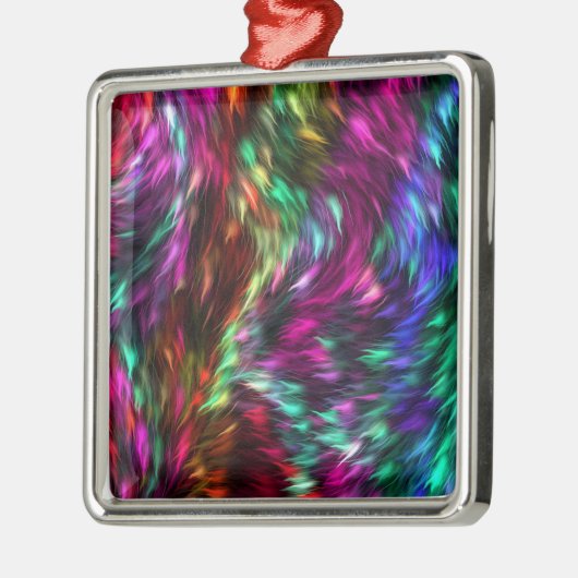 レインボースプラッシュメタルオーナメント メタルオーナメント (左)