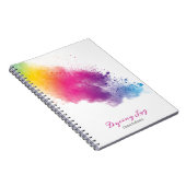 レインボースプラッシュ染色ログ ノートブック (右側)