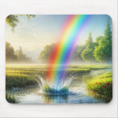 レインボースプラッシュ マウスパッド (正面)