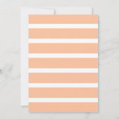 レインボースプリンクルベビーシャワー招待状 招待状 (裏面)