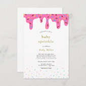 レインボースプレッレスベビースプレッル招待状 招待状 (正面/裏面)