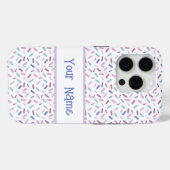 レインボースプレンズビエンダープライド旗 Case-Mate iPhoneケース (裏面 (横))
