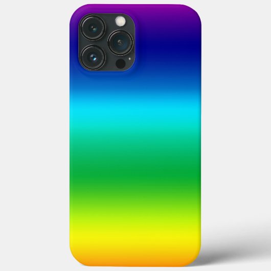 レインボースペクトラムカラーズROYGBIV Case-Mate iPhoneケース (裏面)