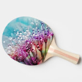レインボースペクトル花 卓球ラケット (横)