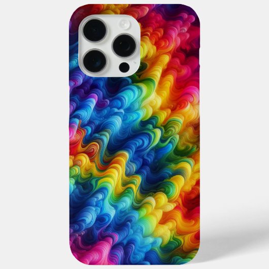 レインボースペクトル,レインボー迷彩柄数々の,カラー Case-Mate iPhoneケース (裏面)