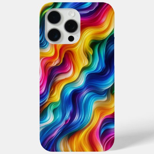 レインボースペクトル,レインボー迷彩柄数々の,カラー Case-Mate iPhoneケース (裏面)