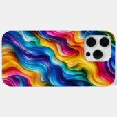 レインボースペクトル,レインボー迷彩柄数々の,カラー Case-Mate iPhoneケース (裏面 (横))