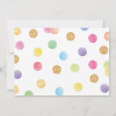 レインボースポットサンキューカード誕生会 サンキューカード (裏面)