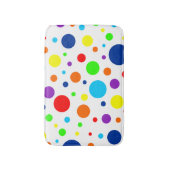 レインボースポットバスマット バスマット (正面縦)