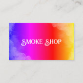 レインボースモークショップ VAPE 名刺 (正面)