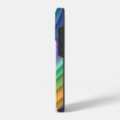 レインボースライス柄 ボホ iPhoneケース (左側面)