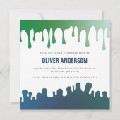 レインボースライムパーティの招待状 (裏面)