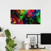 レインボースライム ポスター (ホームオフィス)