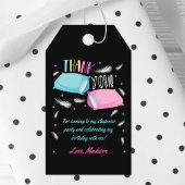 レインボースランバーパーティースリーポバーサンキュースペフト ギフトタグ