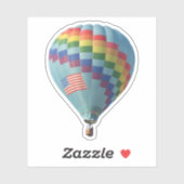 レインボースルー天国ホットエアバルーン シール (シート)