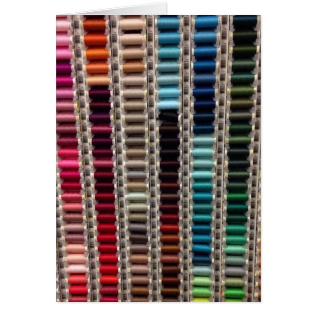 レインボースレッドスプール裁縫ファッション衣装デザイン (正面)