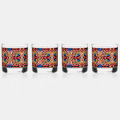 レインボースワーズ抽象芸術飲み物用品セット ウイスキーグラス (右)