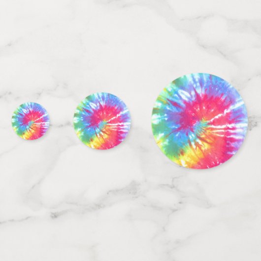 レインボースワールタイダイ コンフェッティ (正面)