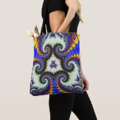 レインボースワールトートバッグ トートバッグ (クローズアップ)