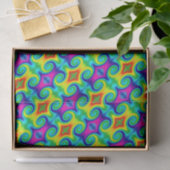 レインボースワール抽象芸術アートデザイン 薄葉紙 (ギフト)